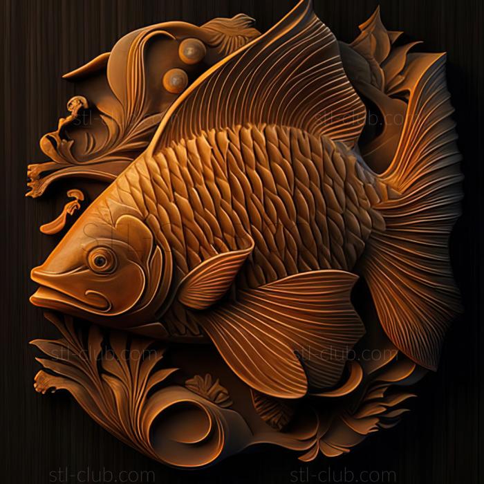 3D model st Fish (STL)